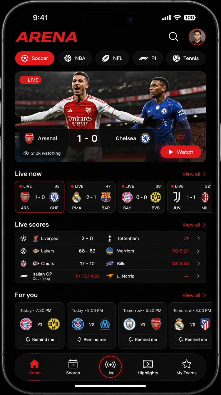 ARENA app