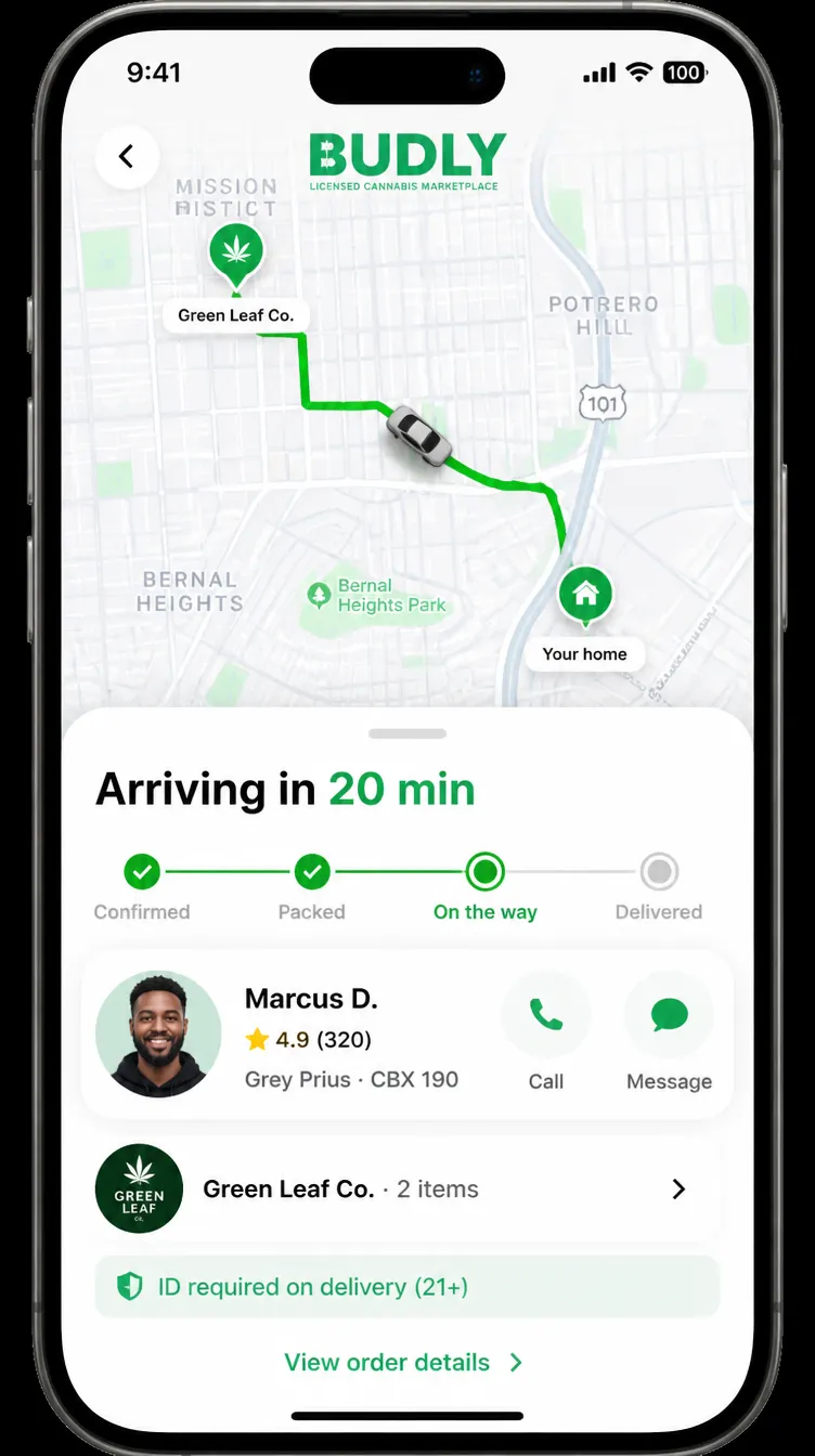 Budly app screen 4