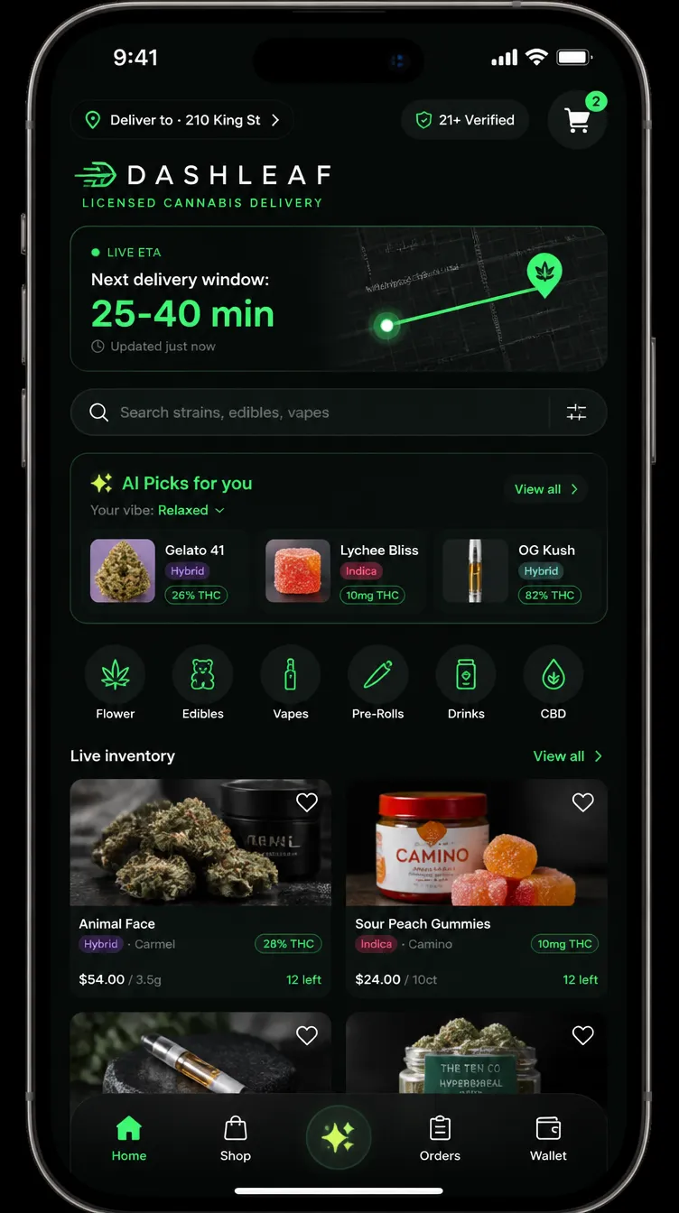 DashLeaf app