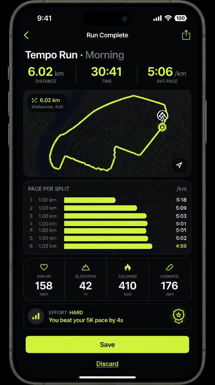 PACE app screen 3