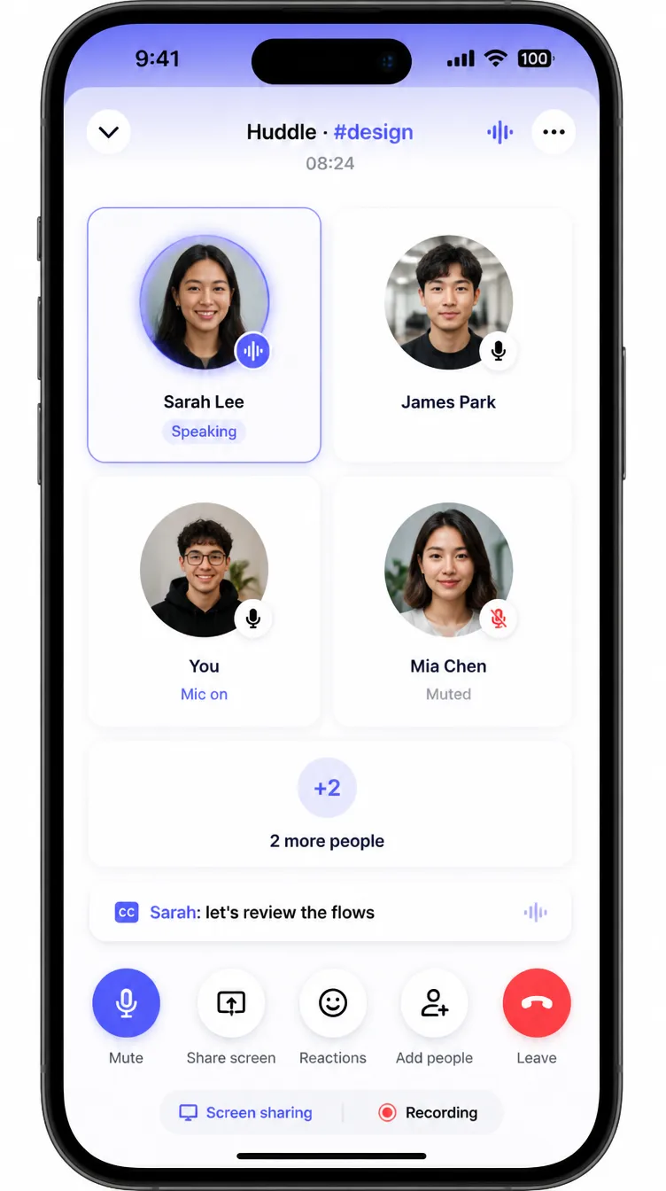 Rally app screen 3